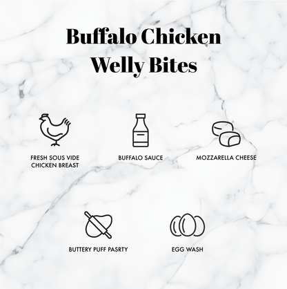 Buffalo Chicken Welly Bites - 20 bites